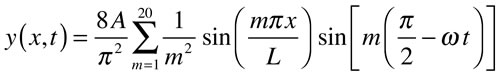Equation for Bowed String