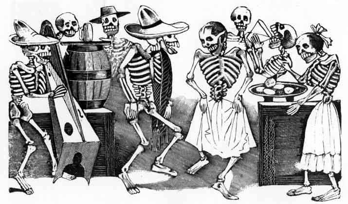 Festa dels morts a Mèxic