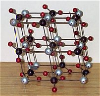 model of calcium carbonate