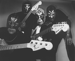 Photo of Los Straightjackets, a band to play at the 'Sco