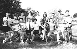 Photo of cross-country team