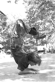 Picture of Michael Kranz breakdancing