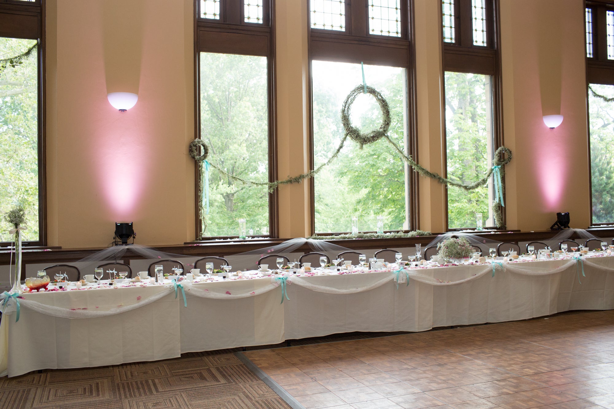WIndows and decor in the Root Room