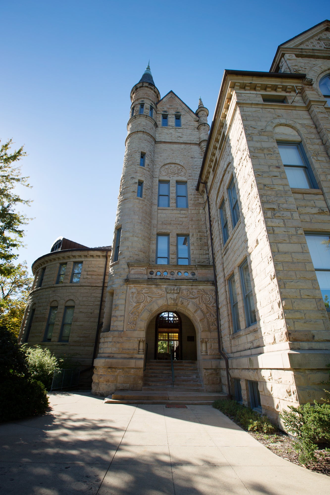 External view of Peters Hall