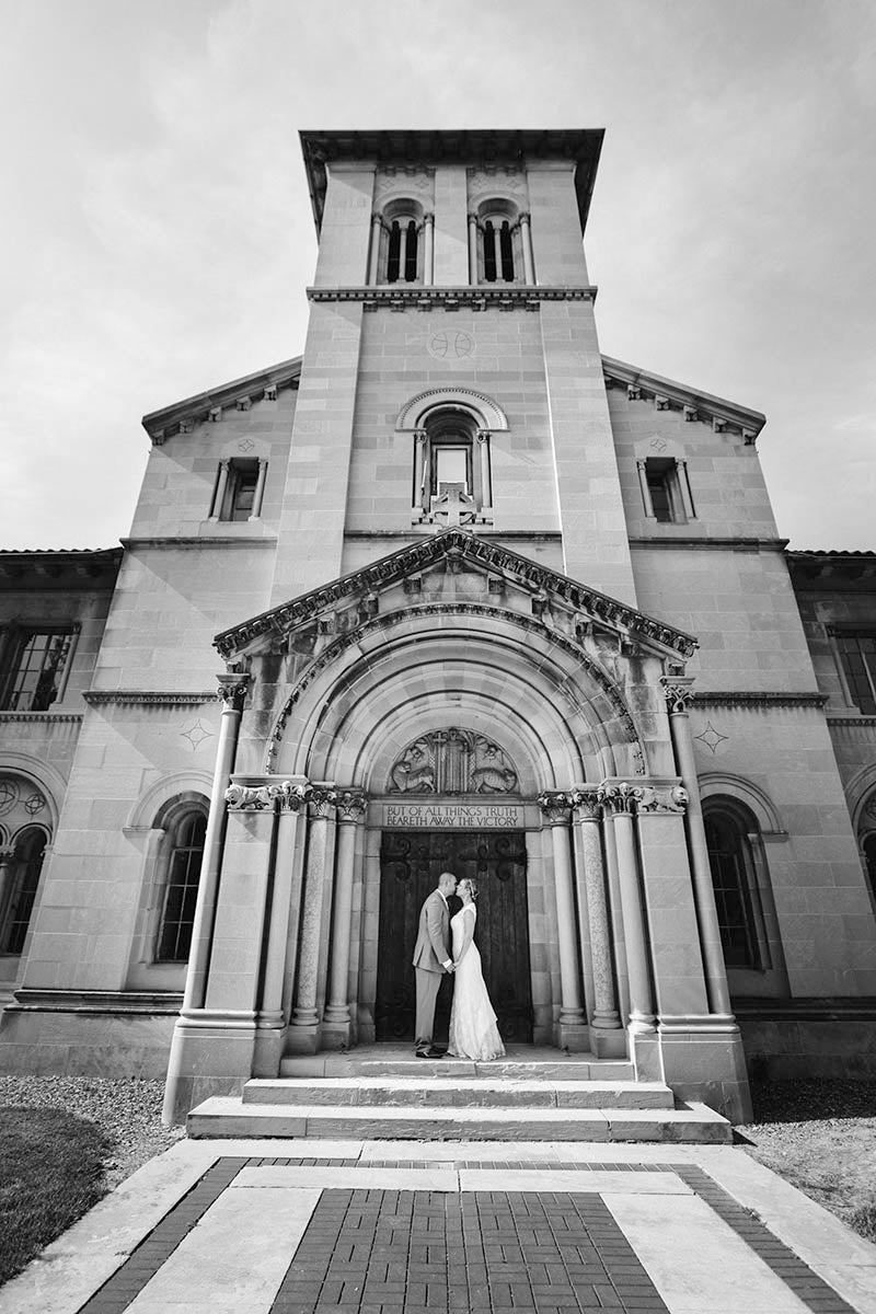 couple infront bosworth Hall