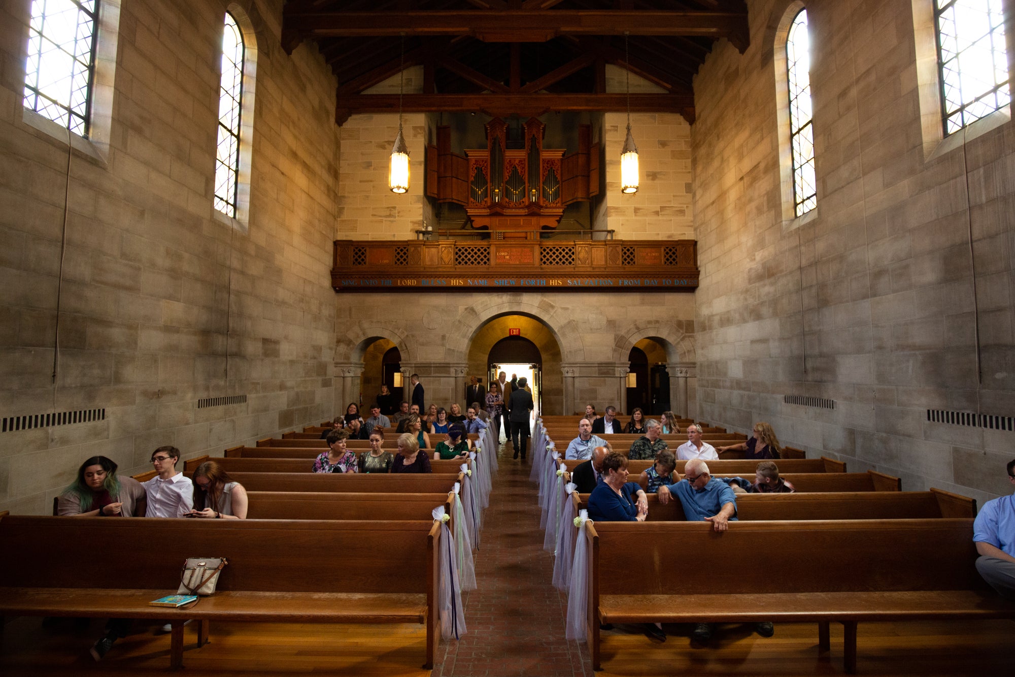 Rear view of the Chapel