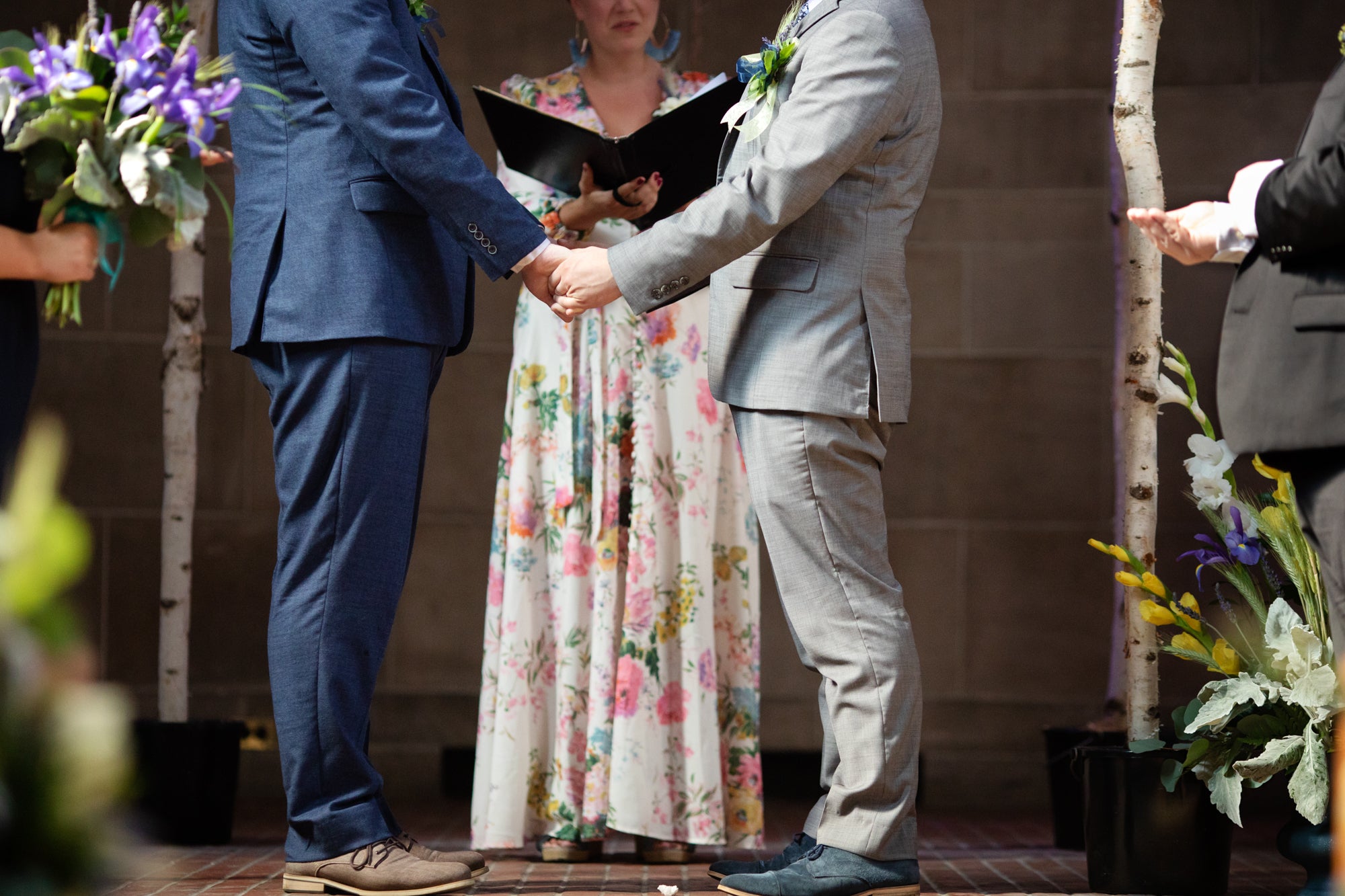 Wedding Ceremony at Fairchild Chapel
