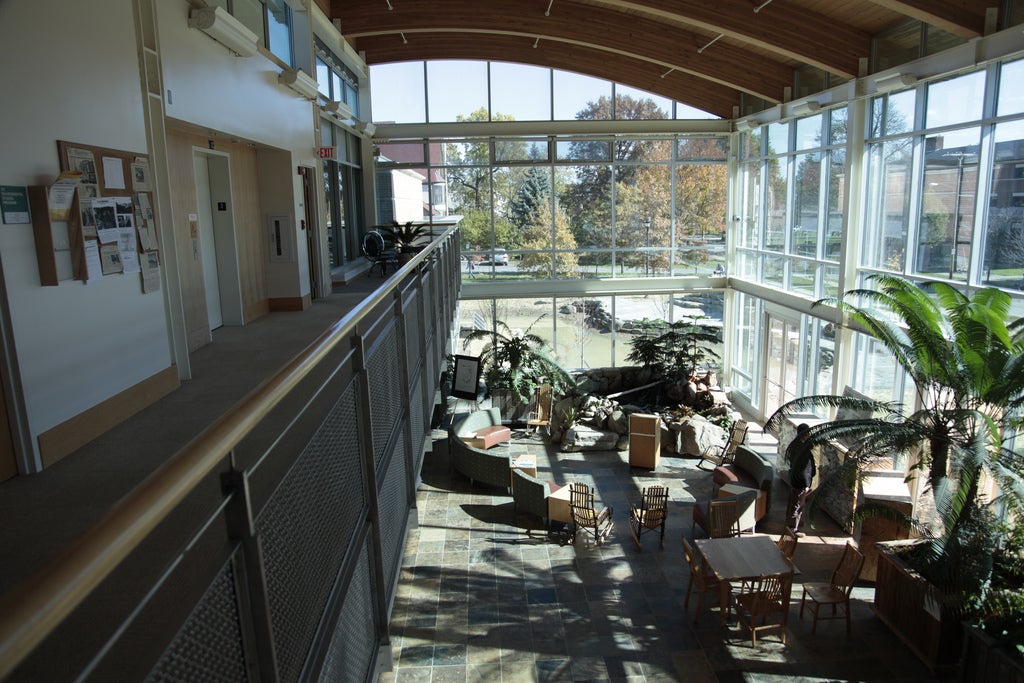 Lobby view from above