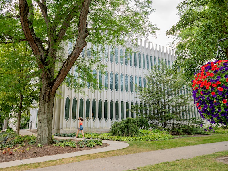 exterior of Bibbins Hall