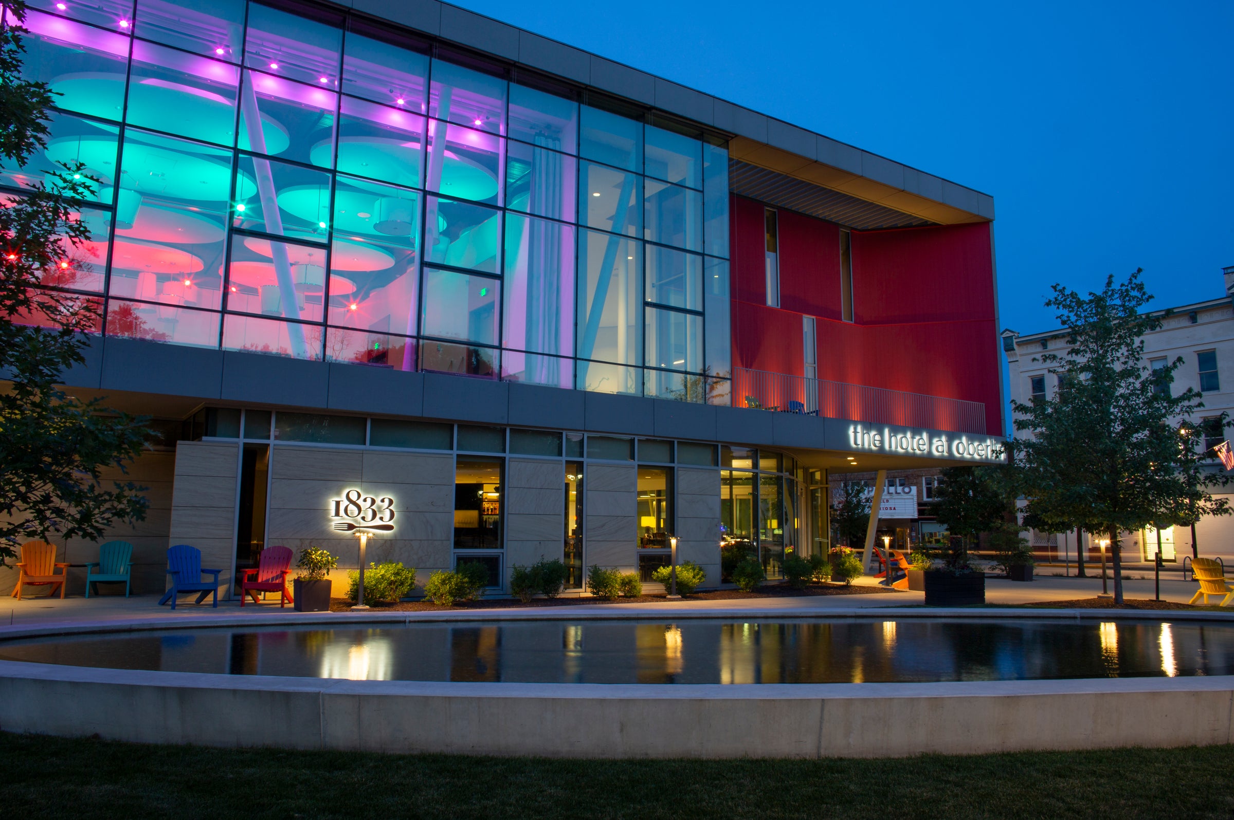 Another external view of the Hotel at Oberlin