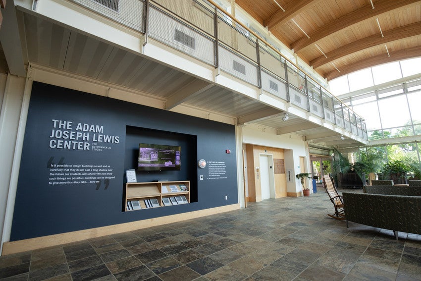 Internal view of lobby