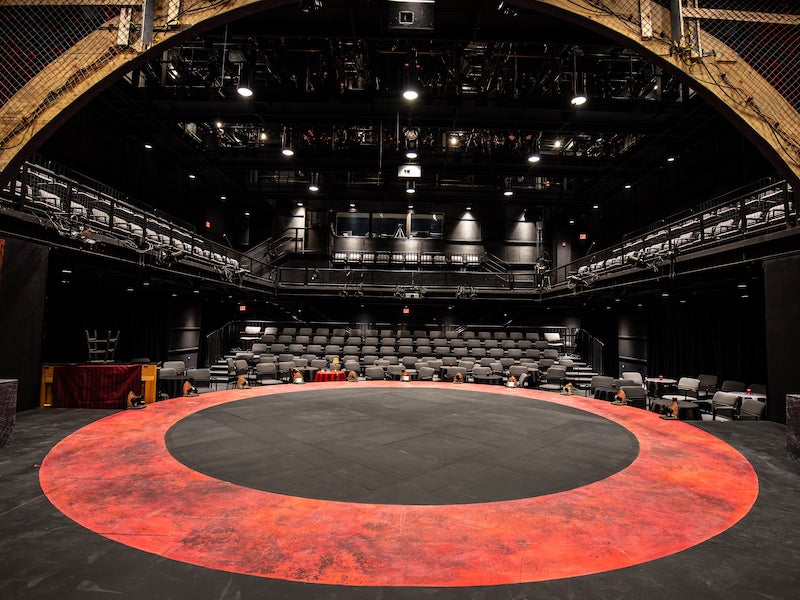 Wurtzel theater stage.