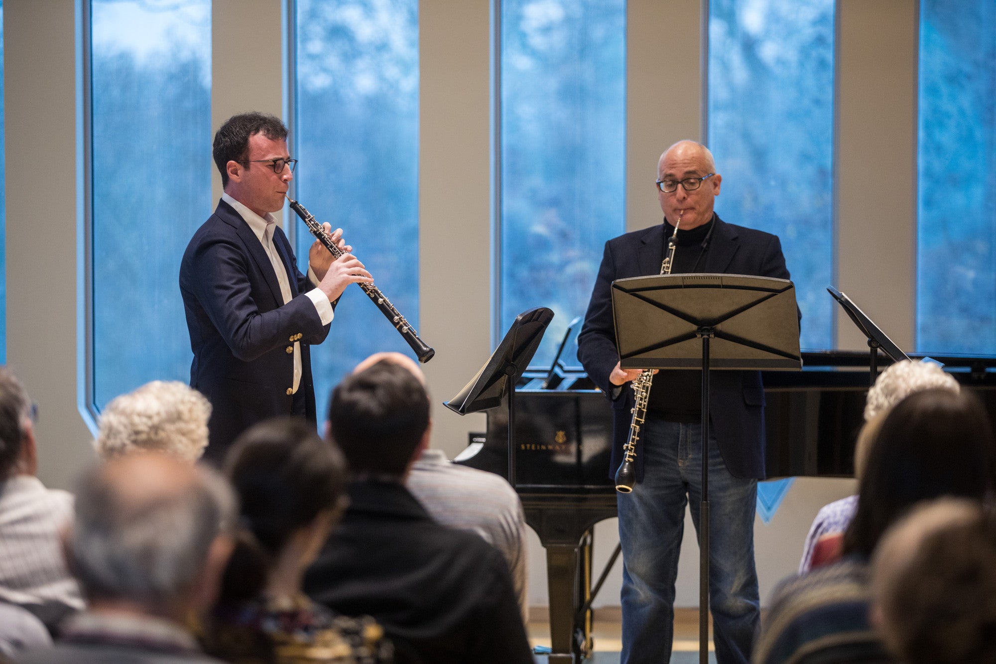 William Welter '18 performing with Robert Walters
