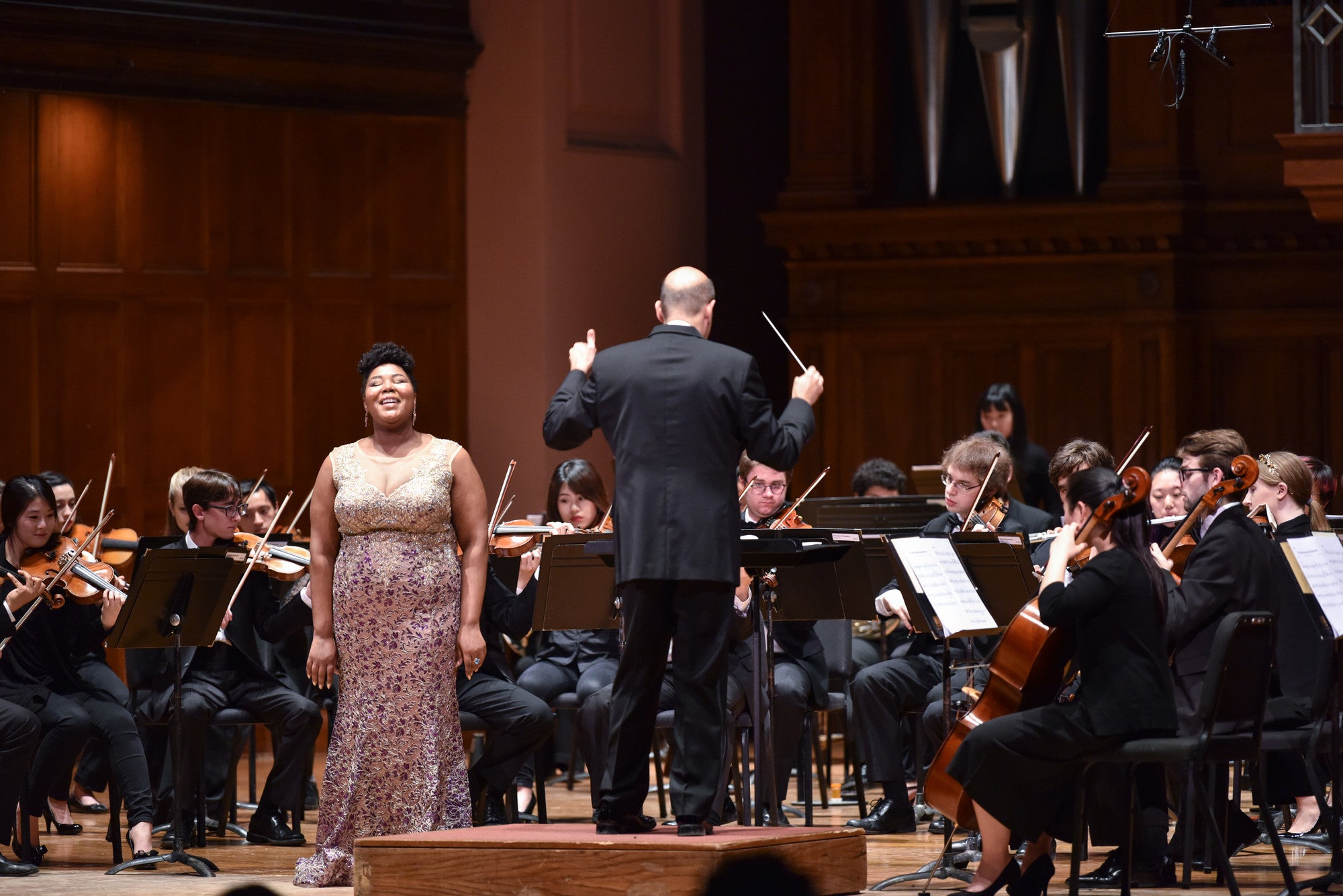 soprano soloist with chamber orchestra