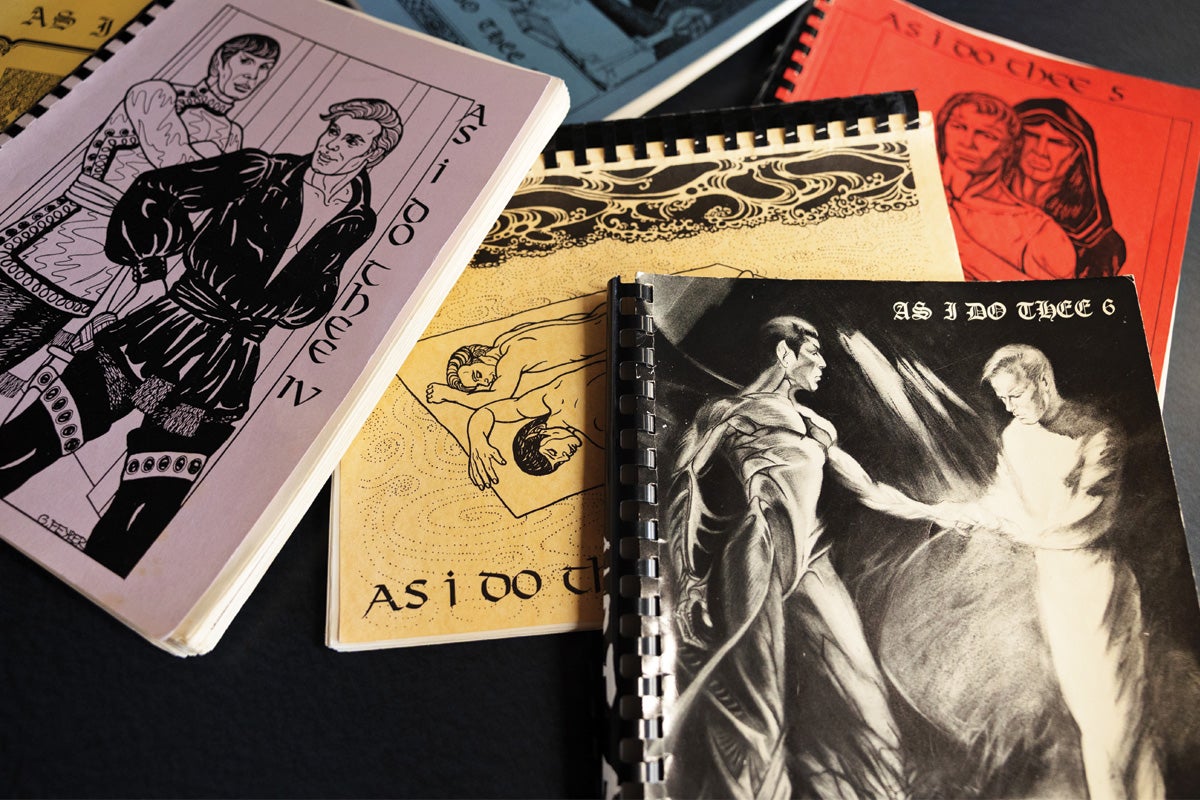 a collection of Star Trek zines from the 1960s