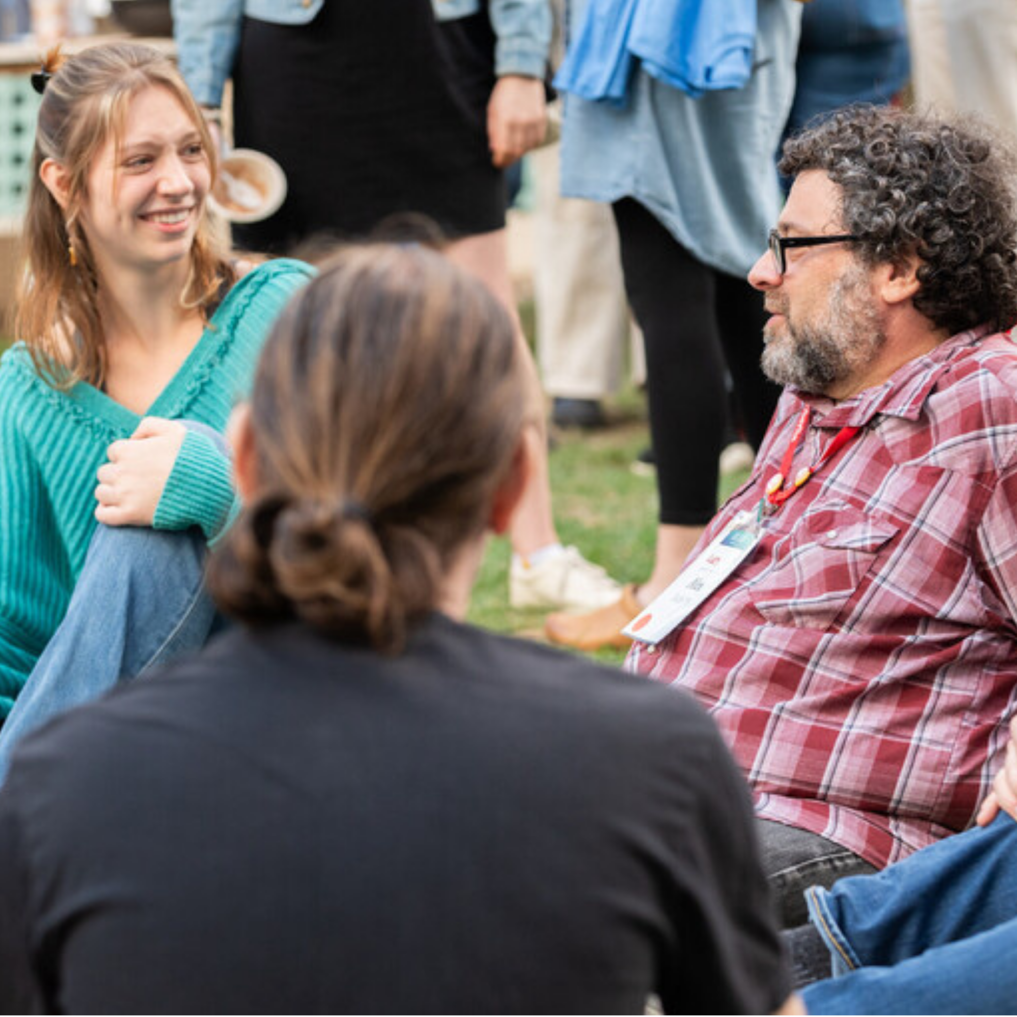 Students Meeting with Alumni During HomeComing 