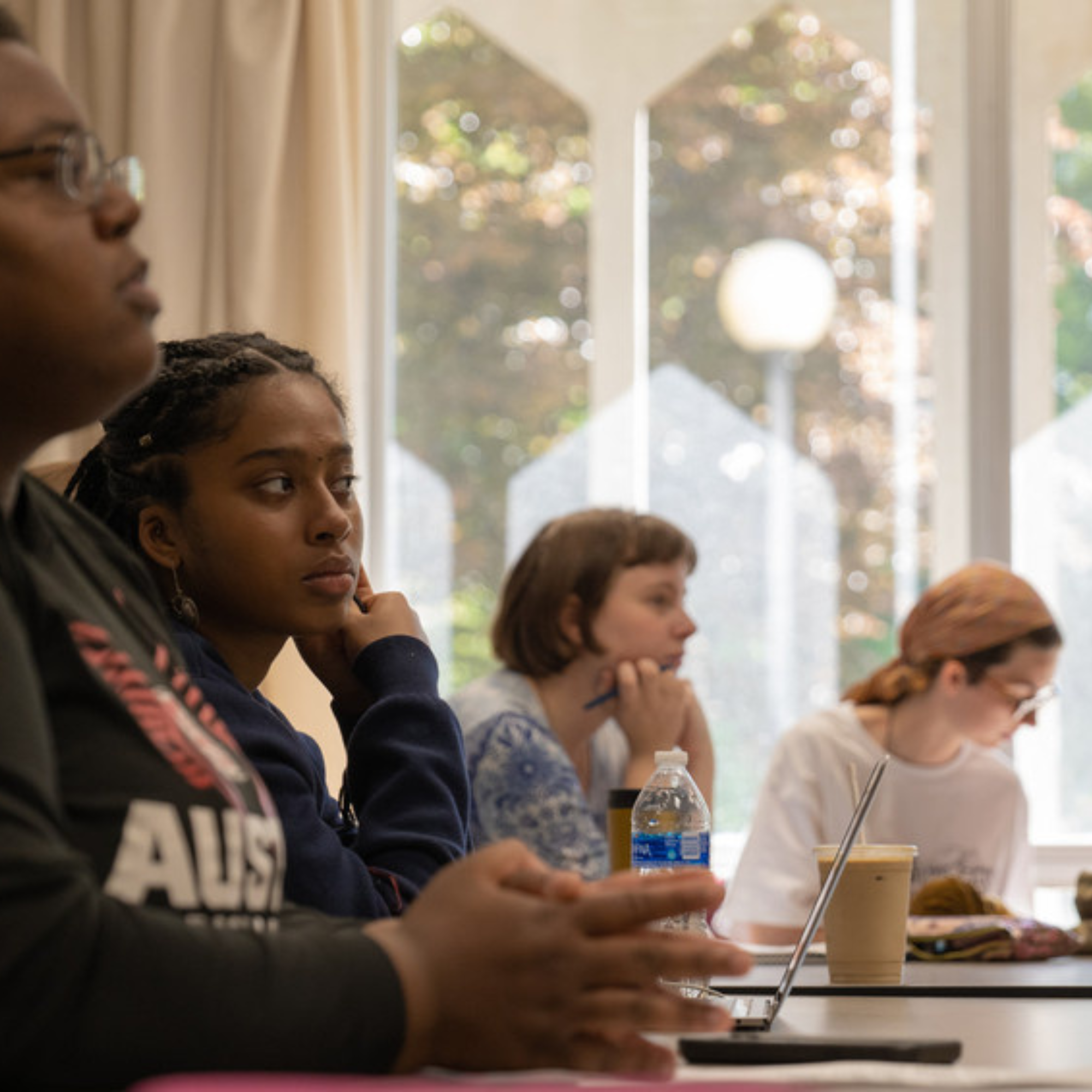 Picture of students attending a class