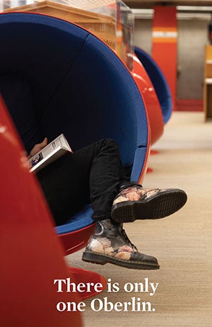 College brochure cover