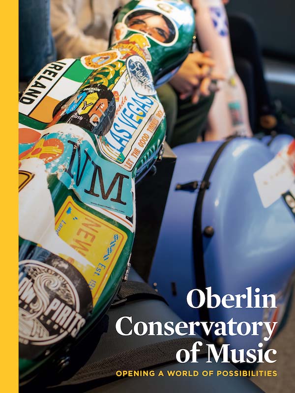 Viewbook cover: Conservatory of Music