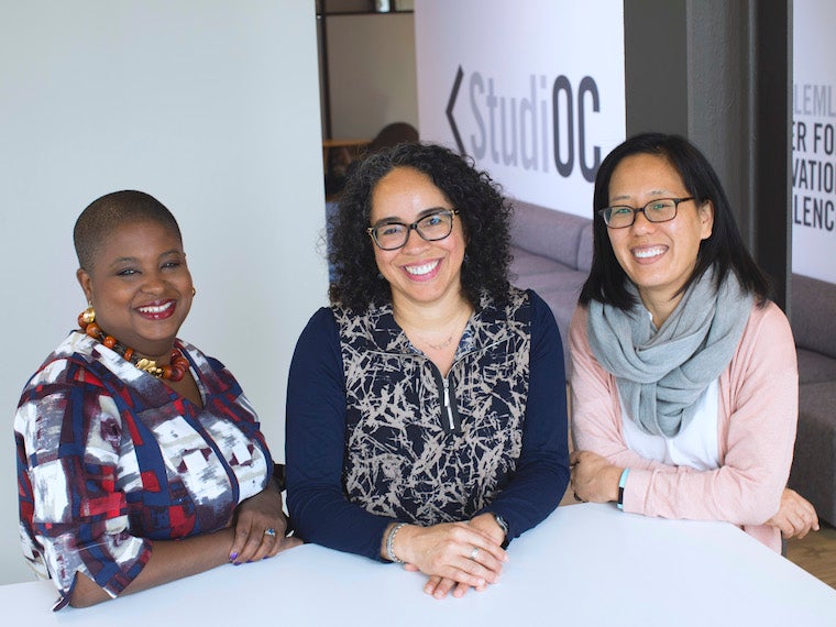 Photo of Meredith Gadsby, Gina Perez, Shelley Lee