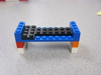 A lego bed