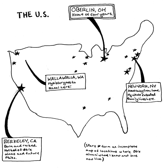 The U.S. (line drawing)