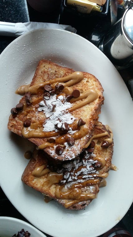 A dish of french toast