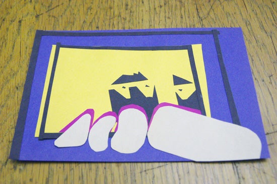 An image of paper cut outs 