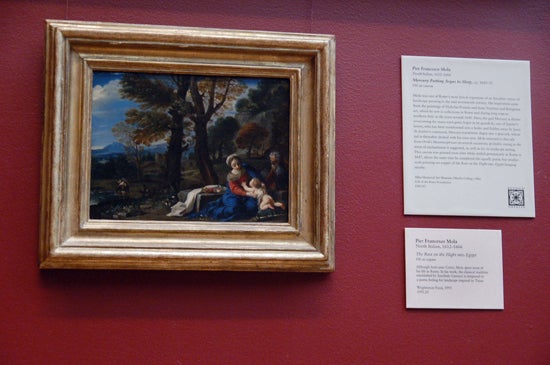 Mola's painting entitled The Rest on the Flight into Egypt
