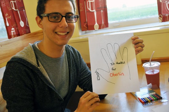 A hand that resembles a turkey