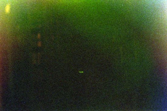 A non-descript photo of black and green