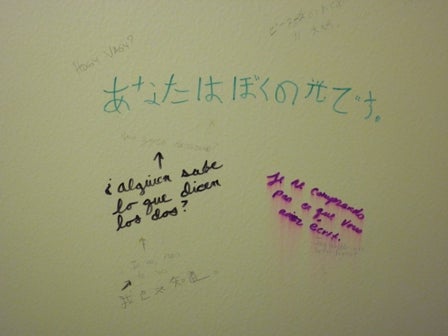 Graffiti in different languages 