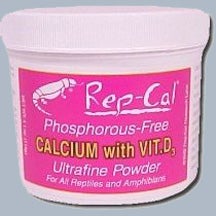 A bucket of "Rep-Cal": Calcium with Vitamin D Ultraline Powder