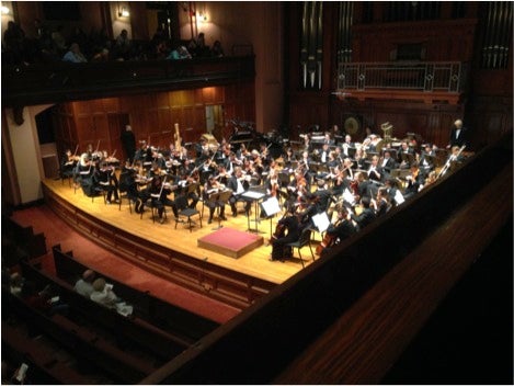 A symphony on Finney stage