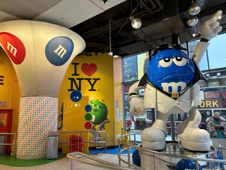 M&M's store in Times Square