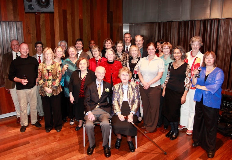 Robert Willoughby 90th birthday celebration photo