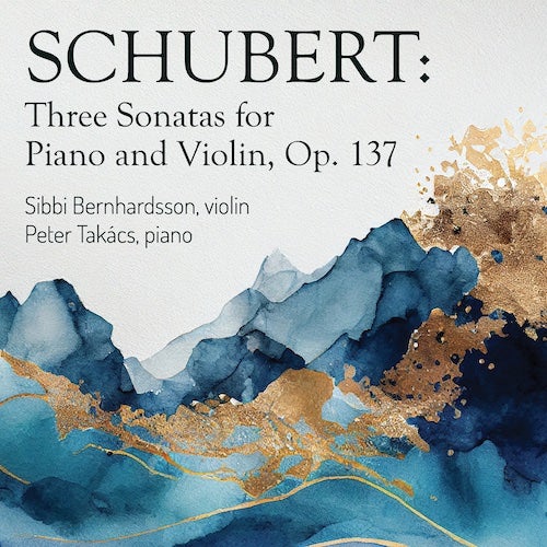 Schubert Violin Sonatas album cover art