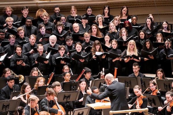 Oberlin ensembles at Carnegie Hall.