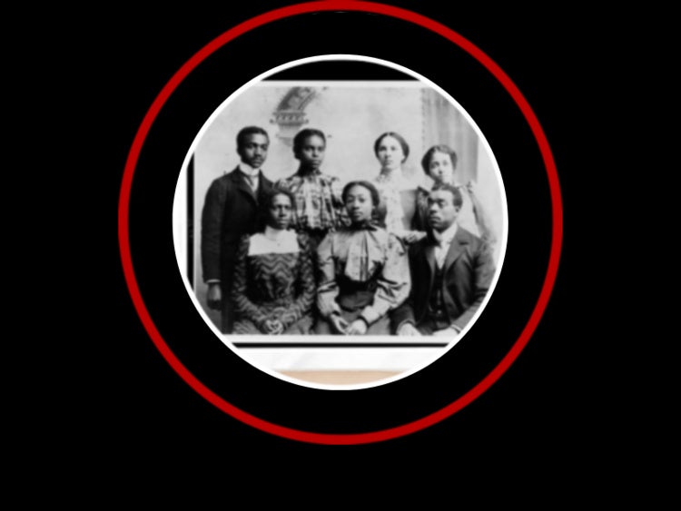 Vintage black and white photo 