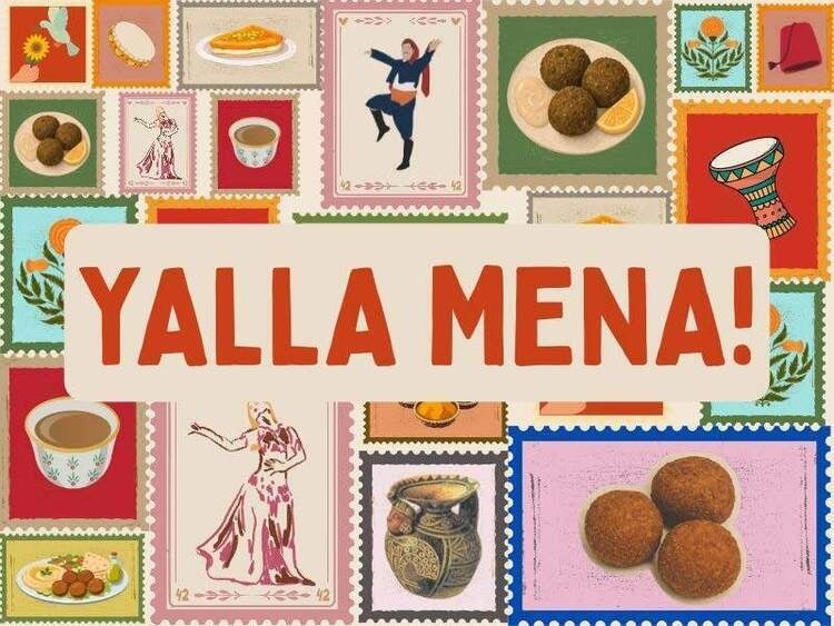 picture reflecting Arab food & culture