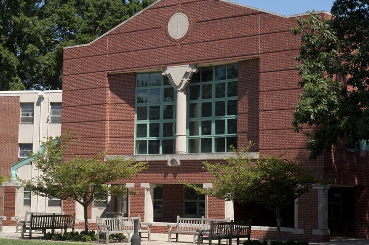 A photo of Langston Hall's entrance. Please join us for our Langston Dedication Ceremony on Friday February 13th from 3pm-4pm in the 2nd Floor Starlite Lounge. There will be light refreshments, music, speeches on Langston's legacy, and and a book giveaway for the first 20 attendees.            