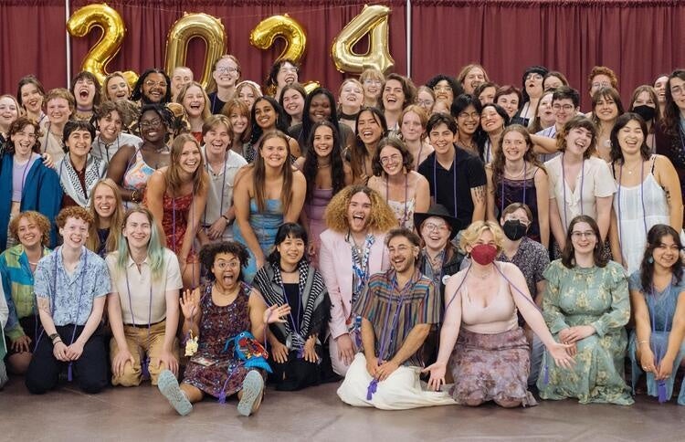 Group photo from past Lavender Ceremony