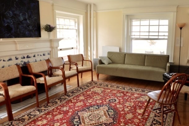 The Lewis House living room