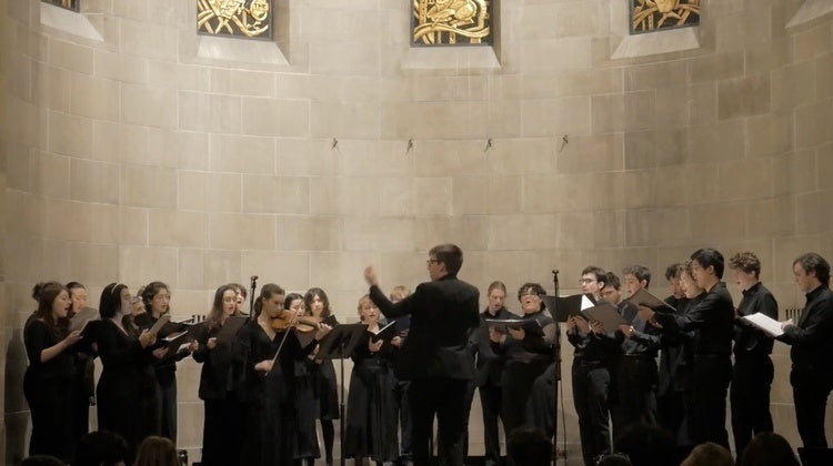 Past performance from Now Chorale performance at Fairchild Chapel