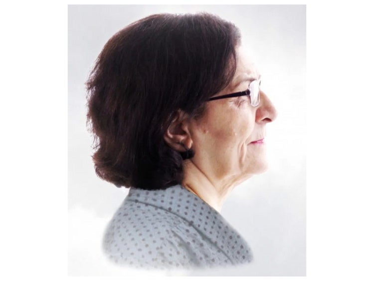 Photo of Mina Ahadi in profile