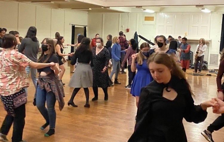 Photo of an Oswing social dance