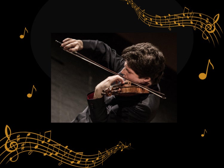 Augustin Hadelich plays the violin.