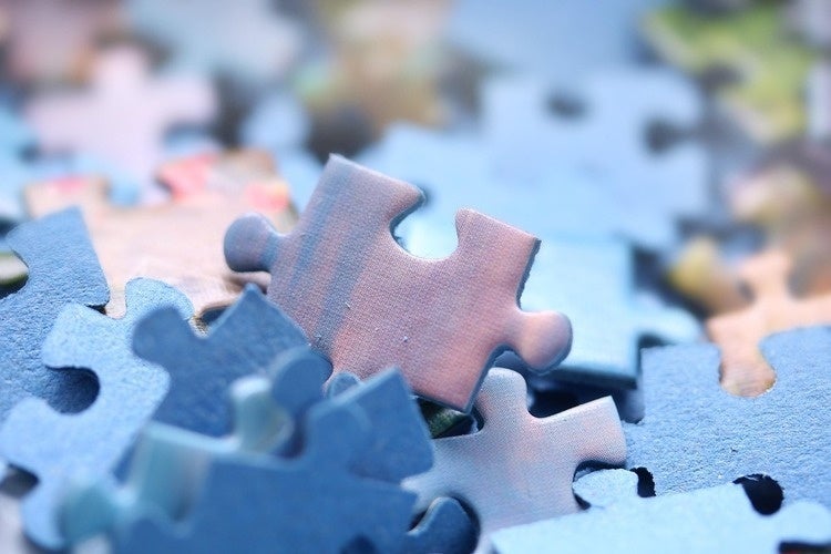 pile of puzzle pieces