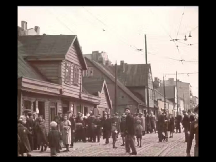Vintage photo from the cover of Flames from the Earth by Isaiah Spiegel