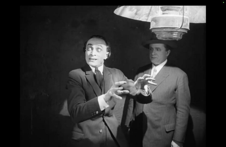 Scene from Hands of Orlac